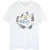 Li-cense Disney dames alice in wonderland vallend katoenen vriendje t-shirt