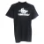 Balenciaga Logo Print Mock Neck T-shirt in Zwarte Katoen