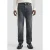 QS straight leg regular fit jeans antraciet