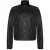 Diesel Heren Motorcrossstijl Track Jacket (Zwart)
