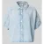 Marc O’Polo DENIM relaxed fit blouse met korte mouwen van puur katoen