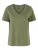 Pieces T-shirt Pcria Ss V-neck Solid Tee Noos Bc 17120455 Deep Lichen Green Dames