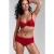 Marlies Dekkers Space Odyssey Red Lace Push Up Bra