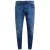 Diesel Heren Tepphar-X Denim Leren Badge Jeans (Blauw)