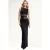 Kanten Cut-Out Gedetailleerde Maxi-jurk