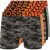 Crosshatch Heren Endocamo Regular Boxershorts (Verpakking van 5) (Oranje)