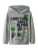NAME IT Sweatshirt ‘NKMJET MINECRAFT’  grijs gemêleerd / groen / zwart / wit