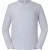 Fruit of the Loom Heren Iconic 195 Premium Ringspun Cotton T-shirt met lange mouwen (Heide Grijs)