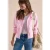 Jas met capuchon en elastische tailleband