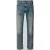 Boss Orange straight fit jeans met used-wassing