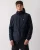 Lichtgewicht Hoodie met Doorlopende Rits in Donkerblauw