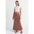 Hoge Taille A-Lijn Maxi Rok
