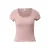 Getaillede T-shirt met Kanten Rand bij de Hals en Mouwen Dames QS
