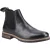Hush Puppies Russell Heren Zwarte Leren Laarzen