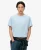 Superdry Mannen Essentials T-shirt met Relaxte Pasvorm Silver