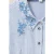 White Stuff Trailing Embroidered Shirt Blue Multi