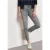 Jeans met Mid Waist en rechte pijpen in Slim Fit