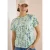 Cecil Dames Shirt met ronde hals en opdruk in Groen