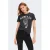 ONLY T-shirt ONLLUCY met printopdruk zwart