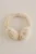 WE Fashion – Meisjes oorwarmers van imitatiebont – Regular fit – Beige –