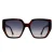 Guess GF6178 52W donker havana blauw gradiënt zonnebril