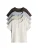 The Set Shirt  beige / lichtblauw / zwart / wit