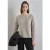 Street One Dames Shirt met glitterdetails in Beige