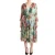 Floralprint Zijde Midi Jurk