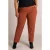 Colletta slim fit broek – bruin