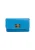 Faina Mini leren schoudertas Dames Blauwe aster