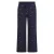 TYGO & vito regular fit casual broek met sterren – donkerblauw