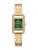 DKNY Analoog horloge  goud / donkergroen