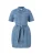 Calvin Klein Jeans Blousejurk ‘RADIO BLUES’  blauw denim