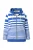 Ulla Popken Sweatvest  blauw / wit