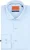 Suitable Overhemd Twill Print Lichtblauw