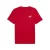 PUMA Shirt  basaltgrijs / lichtoranje / rood / wit