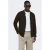 ONLY & SONS slim casual overhemd met linnen bruin