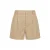 NIKKIE regular fit bermuda short met glitters – beige