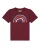 watabout.kids Shirt ‘Regenbogen’  blauw / koraal / bordeaux / wit