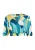 faina Blouse  blauw / geel / offwhite