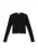 s.Oliver Gebreid vest  zwart
