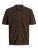 JACK & JONES Overhemd  donkerbruin