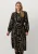 Summum Midi Jurk Dames Dress Abstract Leaves,