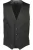 Lindbergh Black Vest zwart, Effen