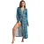 Dames lange strandkimono Selmark Acanthus