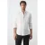 Mango Man linnen regular fit overhemd – wit