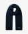 Heritage Rib Knit Sjaal Blauw