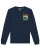 Watapparel Sweatshirt ‘ Good Vibe ‘  navy / gemengde kleuren
