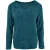 FOS Amsterdam Fos trui bella chenille petrol