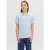 JACK & JONES JUNIOR polo lichtblauw fijn gebreid